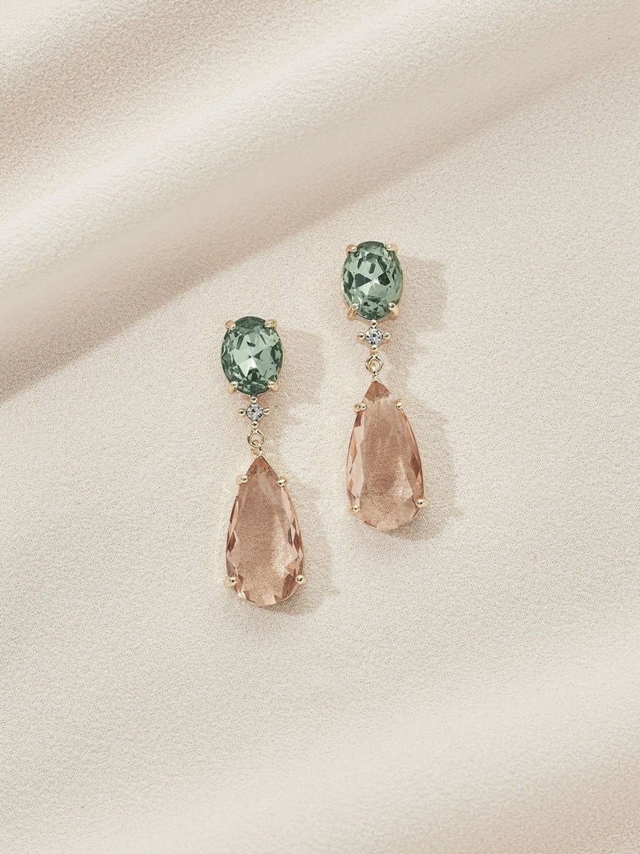 Earrings Olive & Piper | Thea Drops Gold