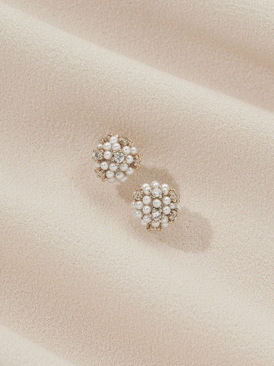 Earrings Olive & Piper | Estrella Studs Gold