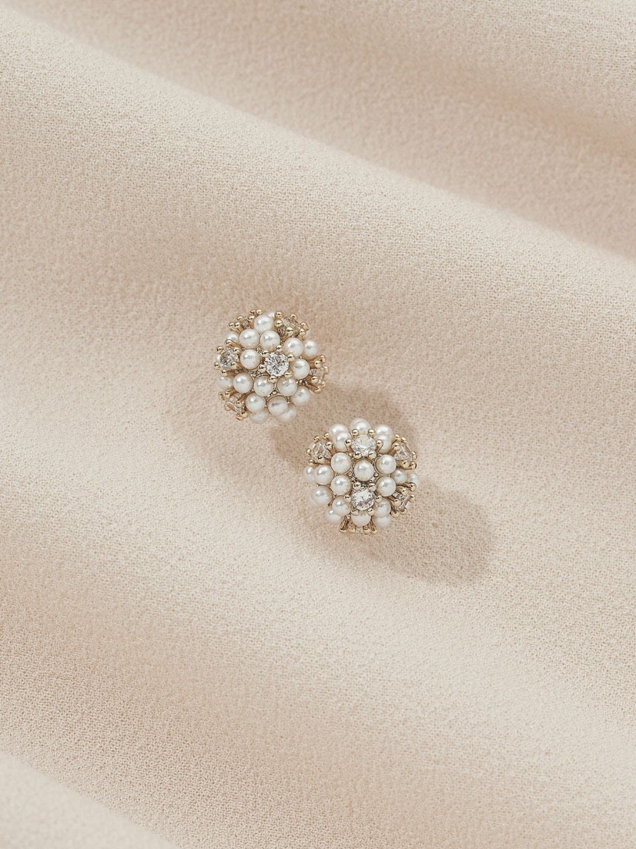 Earrings Olive & Piper | Estrella Studs Gold