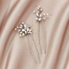 More Olive & Piper | Padma Hair Pins (Set Of 2) Ox Gold